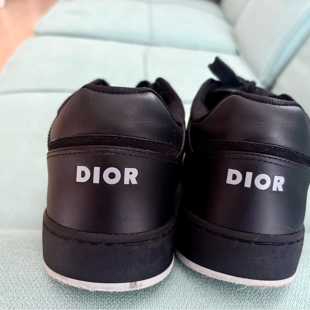 Dior Sophisticated Black Sneakers